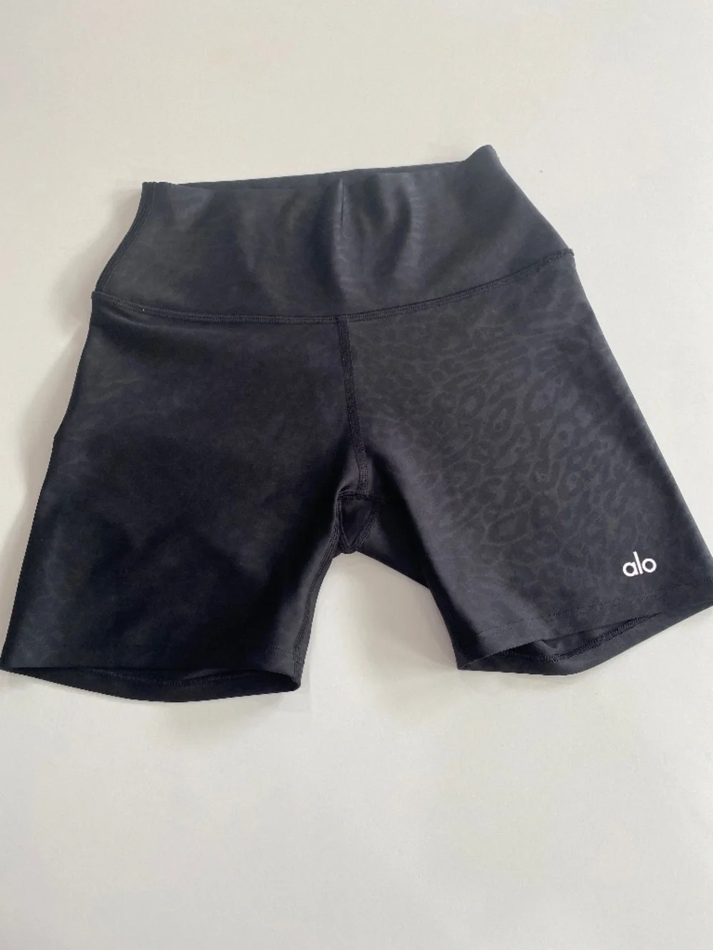 ALO Yoga Black High-Waist Athletic Bike Shorts